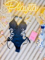 Vestido de baño flores